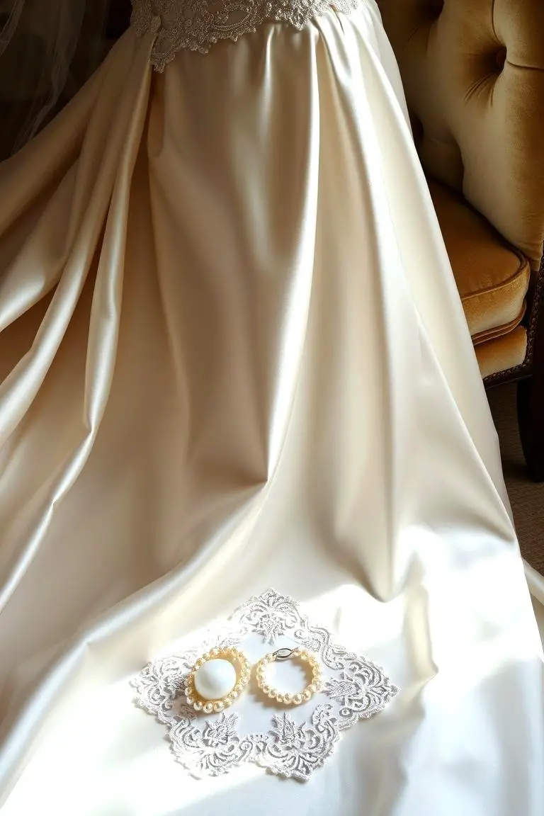 Luxurious Satin & Lace