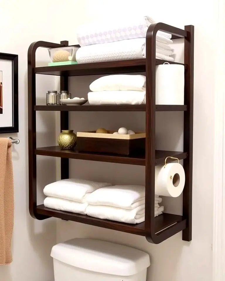 Over-the-Toilet Rack