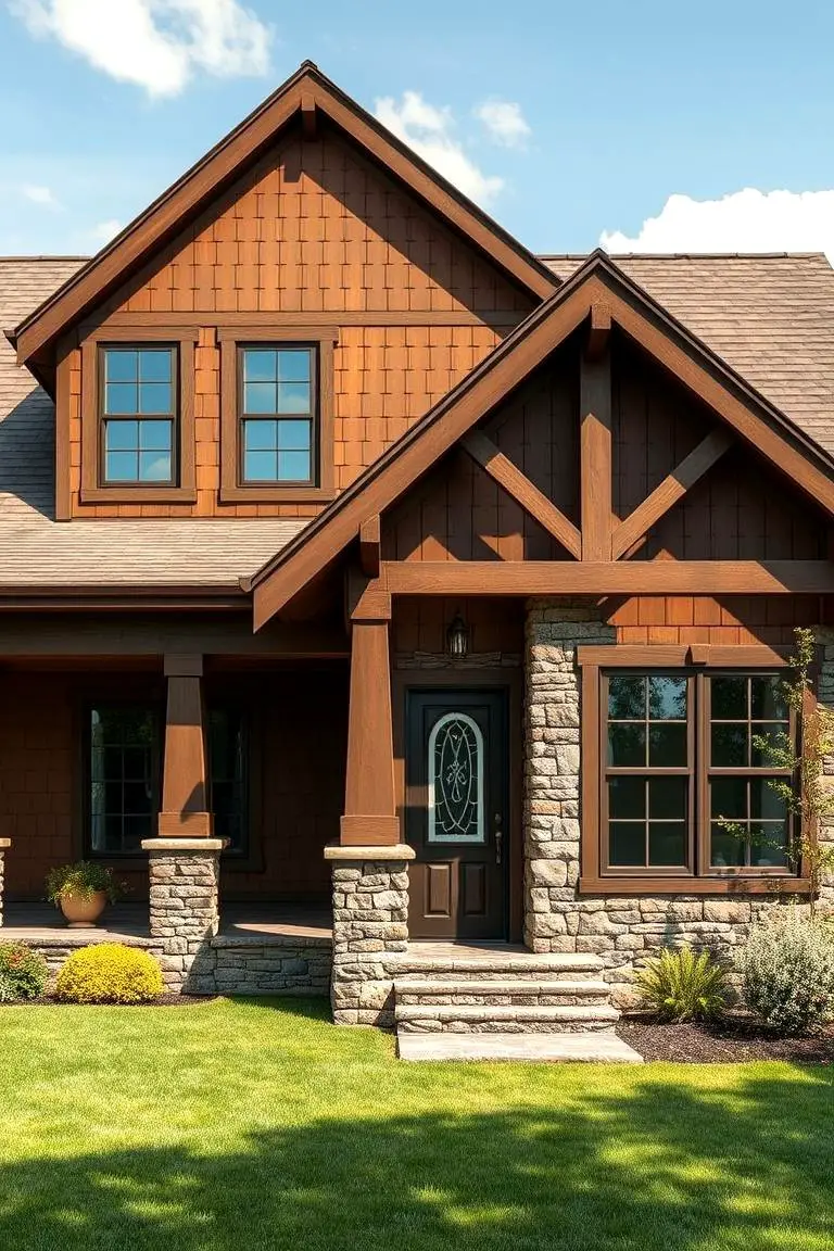 Rustic Mocha Accent