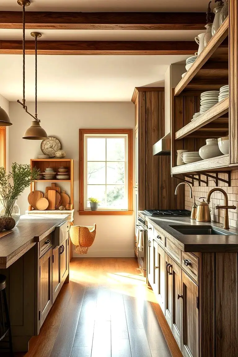 Rustic Kitchen Charm
