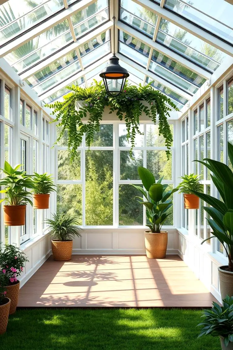 Greenhouse-Inspired Porch