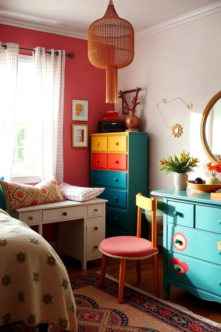Whimsical Painted Furniture