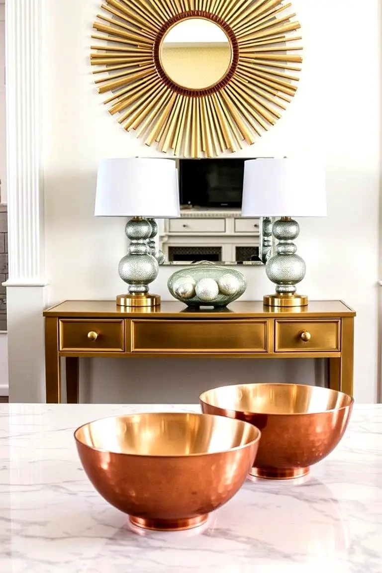 Modern Metallic Accents