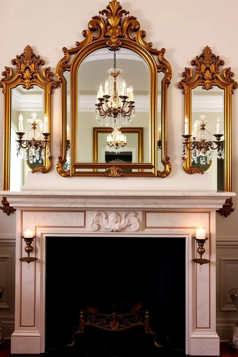 Vintage Mirror Accents