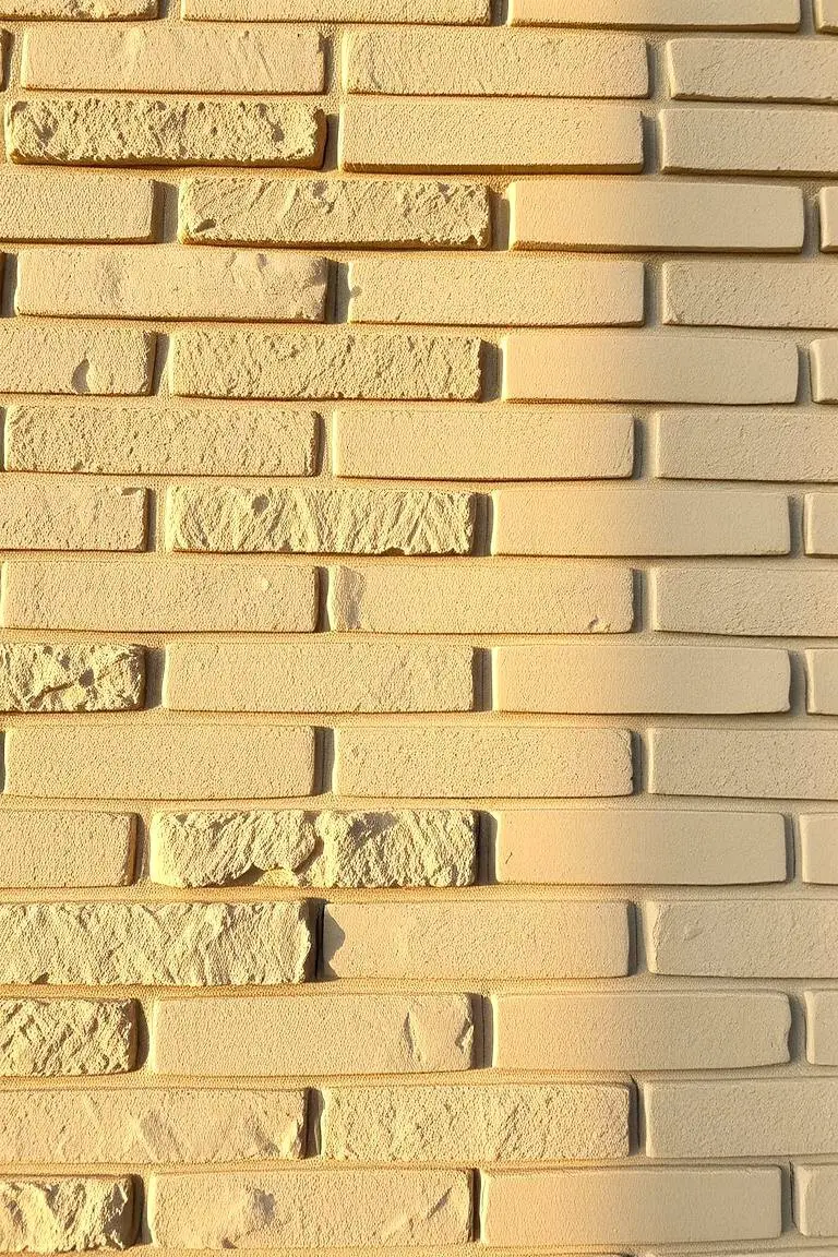 Beige Brick with Mixed Textures