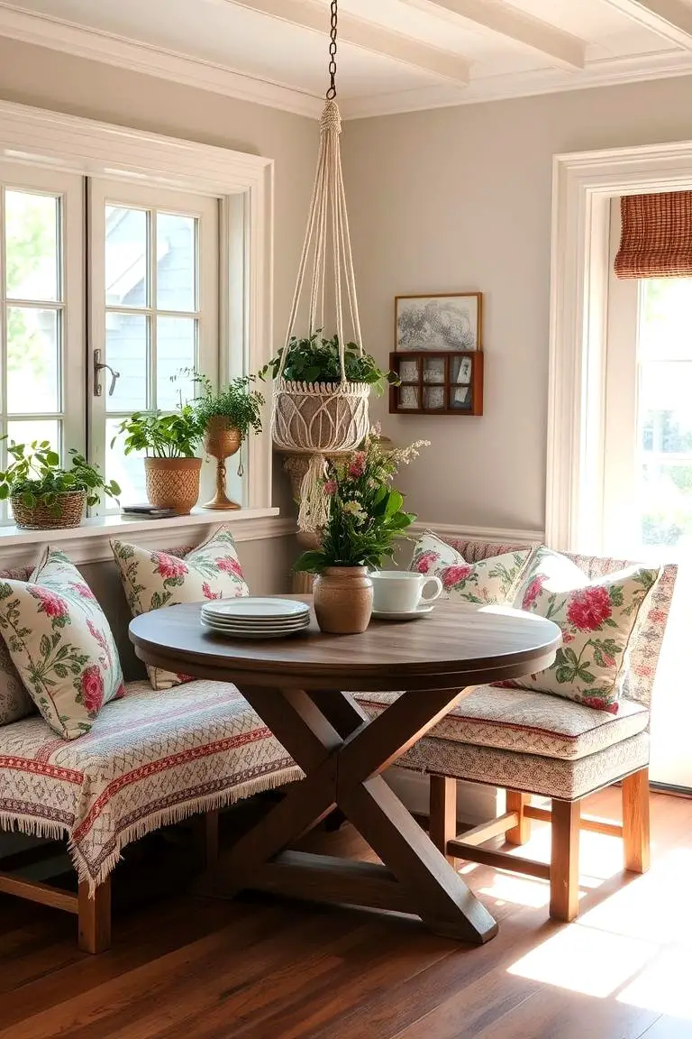 Cozy Breakfast Nook Design