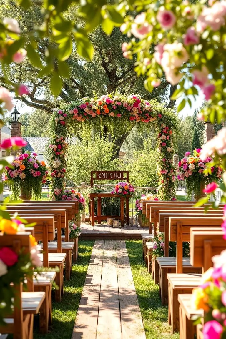 Enchanting Garden Ceremony