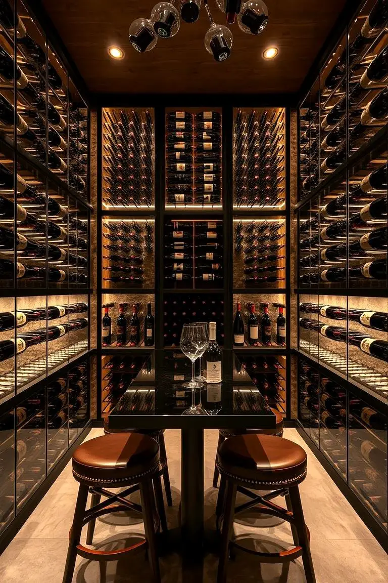 Elegant Wine Cellar