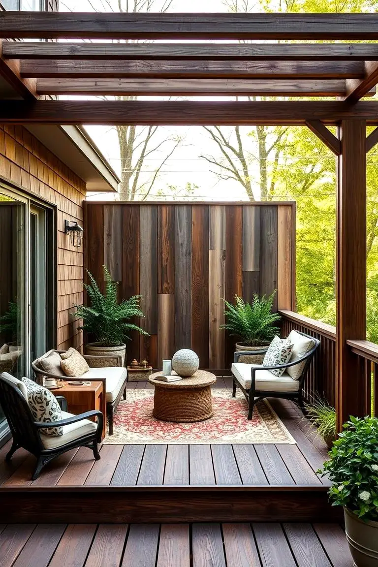 Reclaimed Wood Privacy