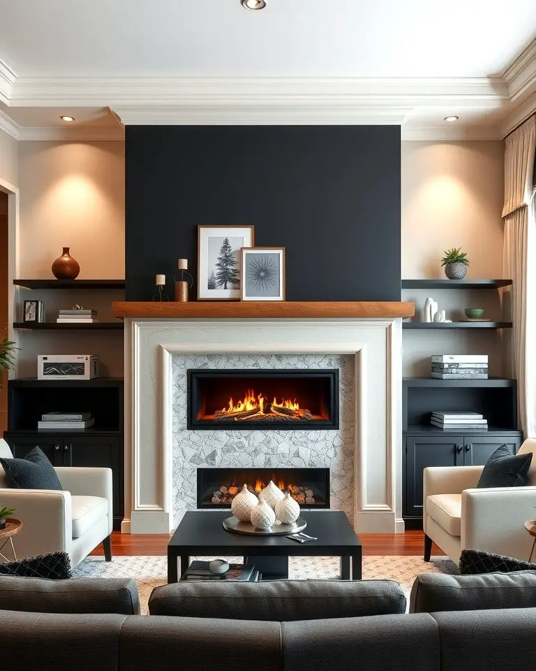 Stylish Fireplace Surround