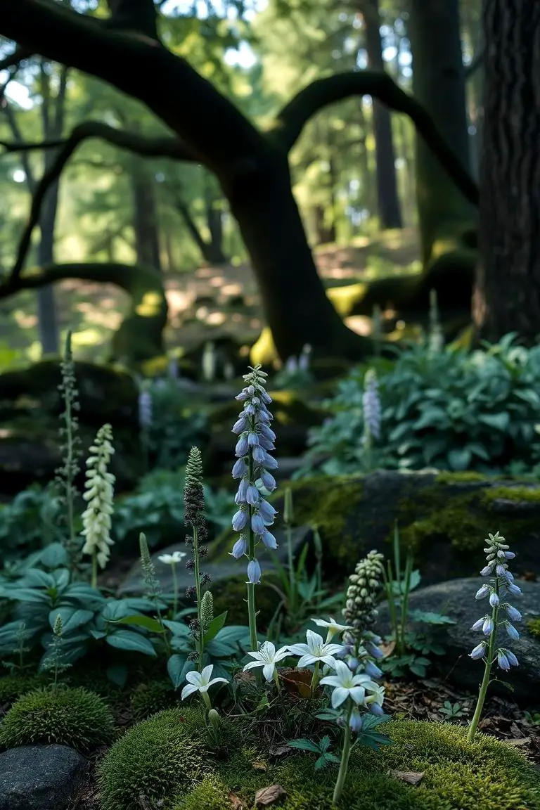 Shade-Loving Wildflower Retreat