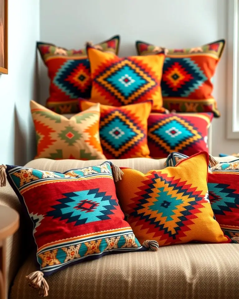 Southwestern Throw Pillows
