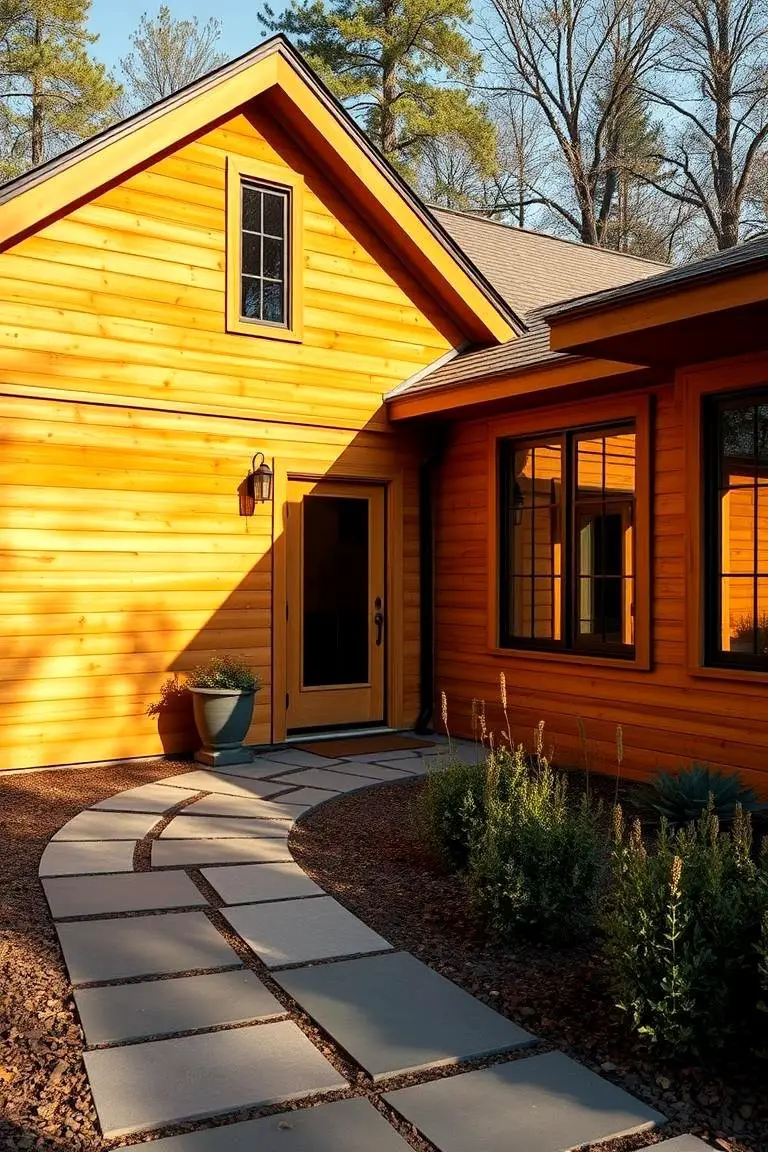 Natural Wood Siding