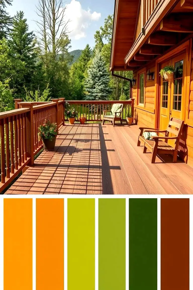 Olive & Burnt Sienna