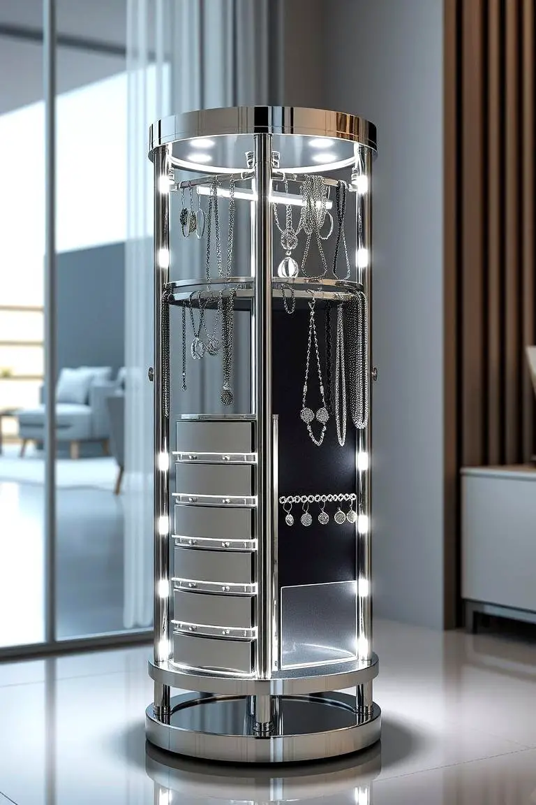 Contemporary Jewelry Tower