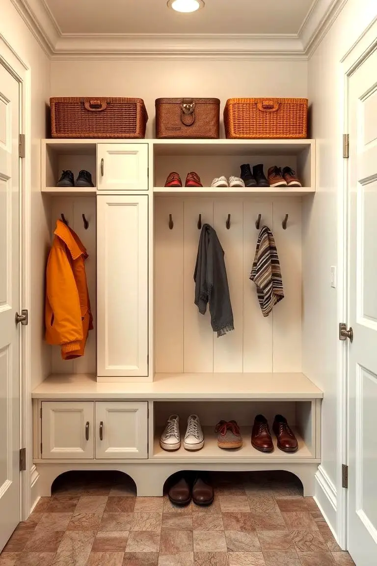 Vintage Locker-Style Storage