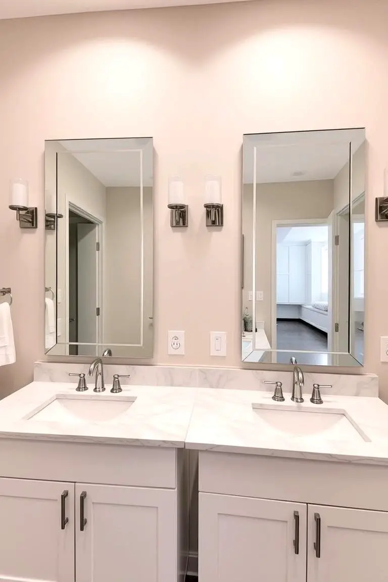 Dual Vanity Reflective Duo
