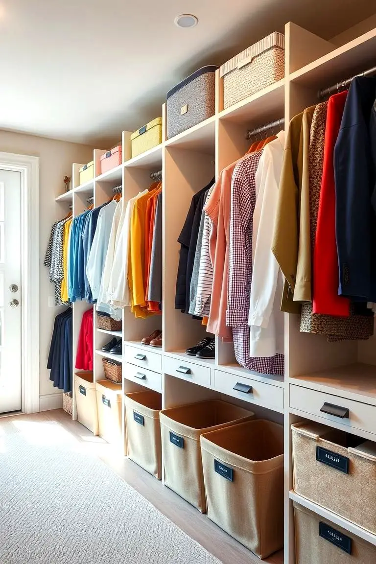 Designing a Seasonal Clothing Section