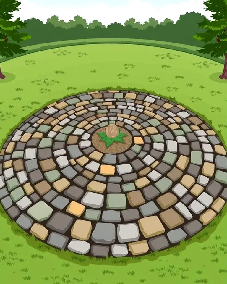 Circular Stone Patterns