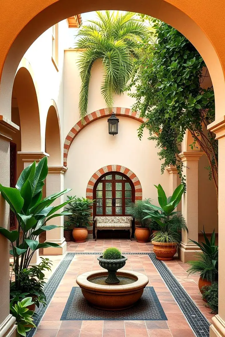 Mediterranean Courtyard Delight