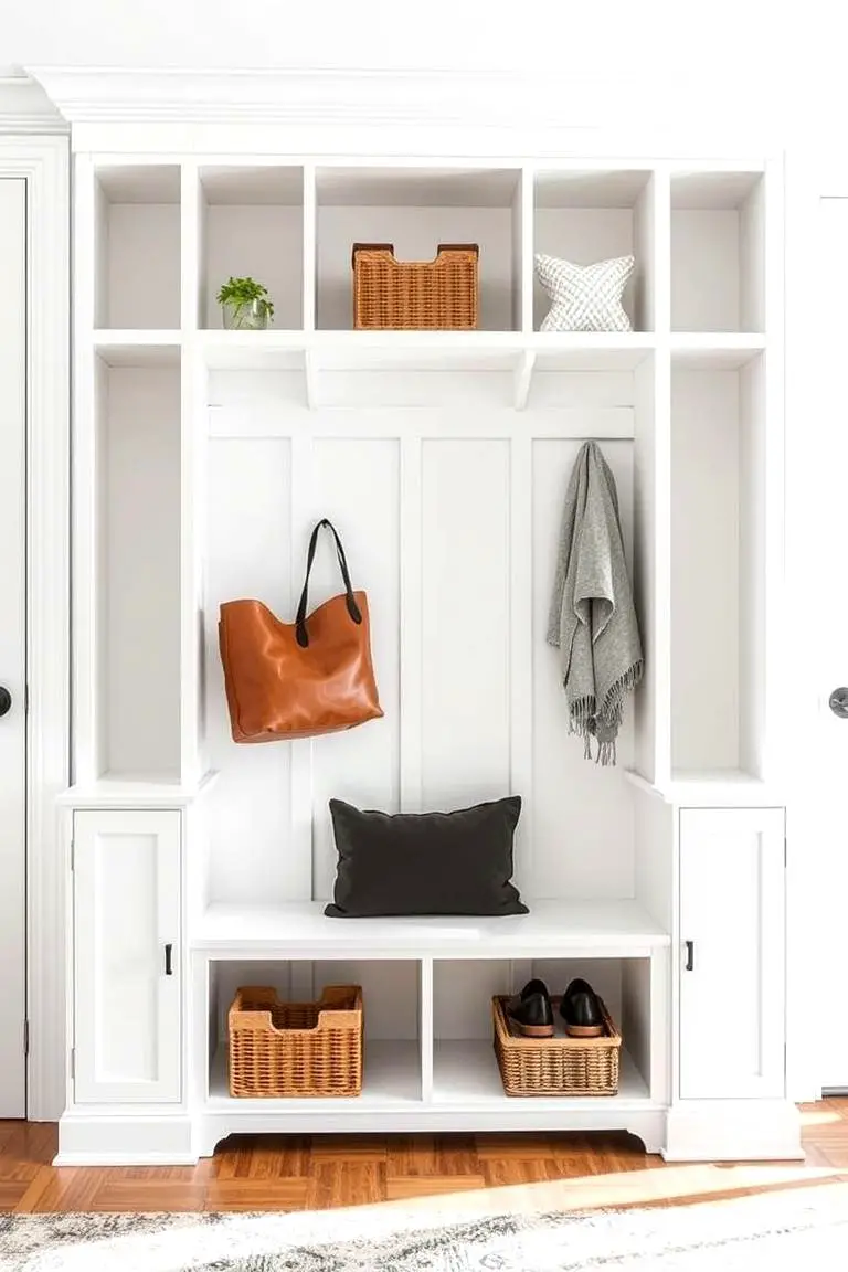 Built-In Storage Bench