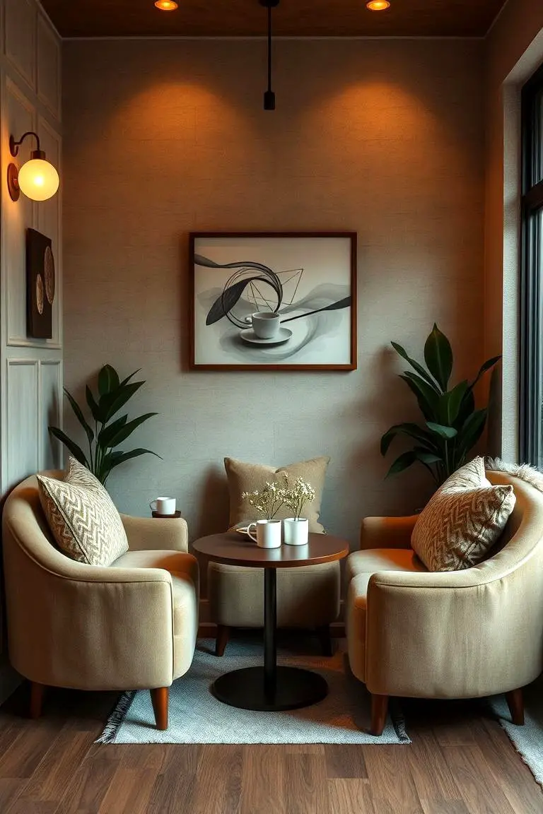 Cozy Corner Coffee Station