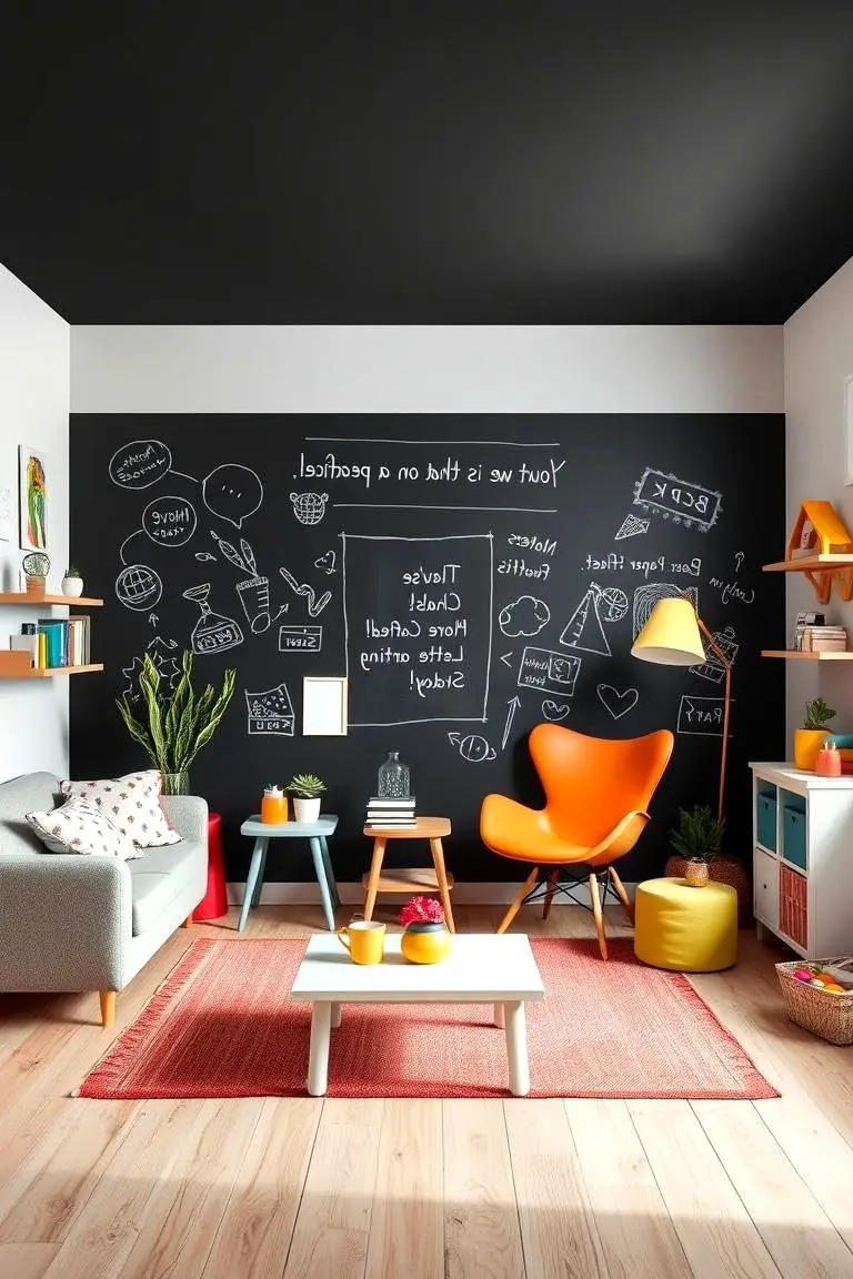Chalkboard Paint Feature