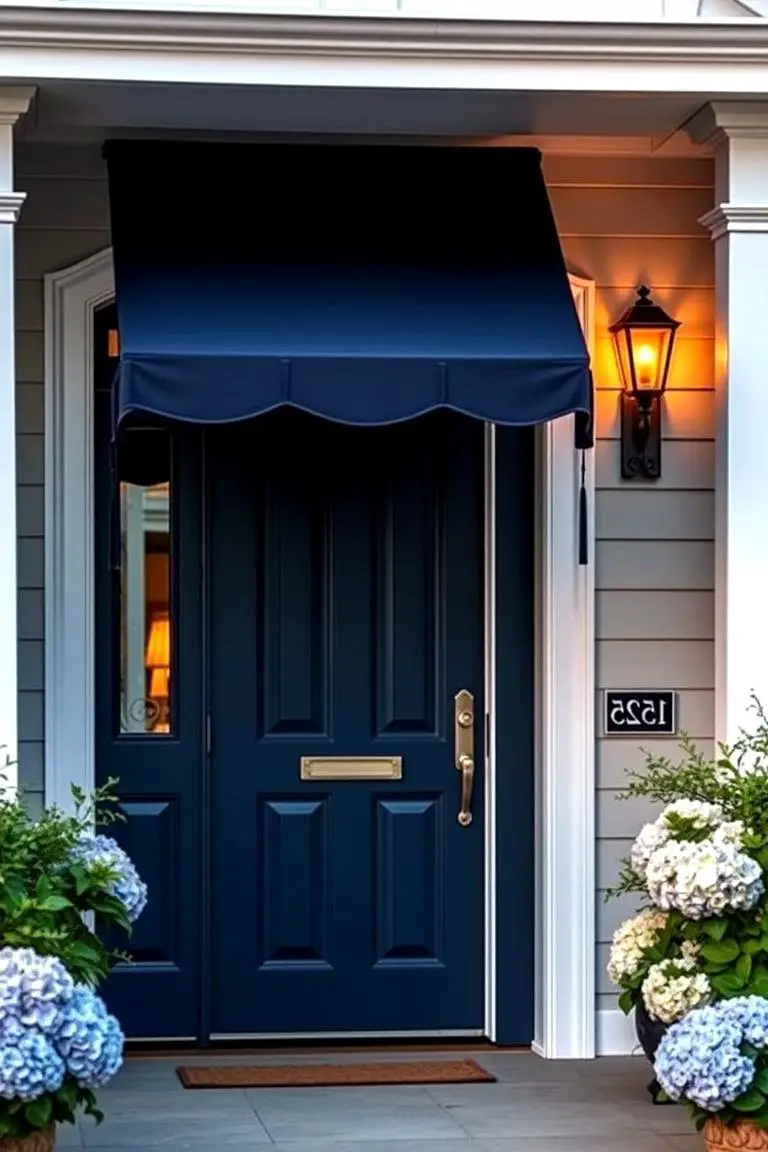 Elegant Navy Statement