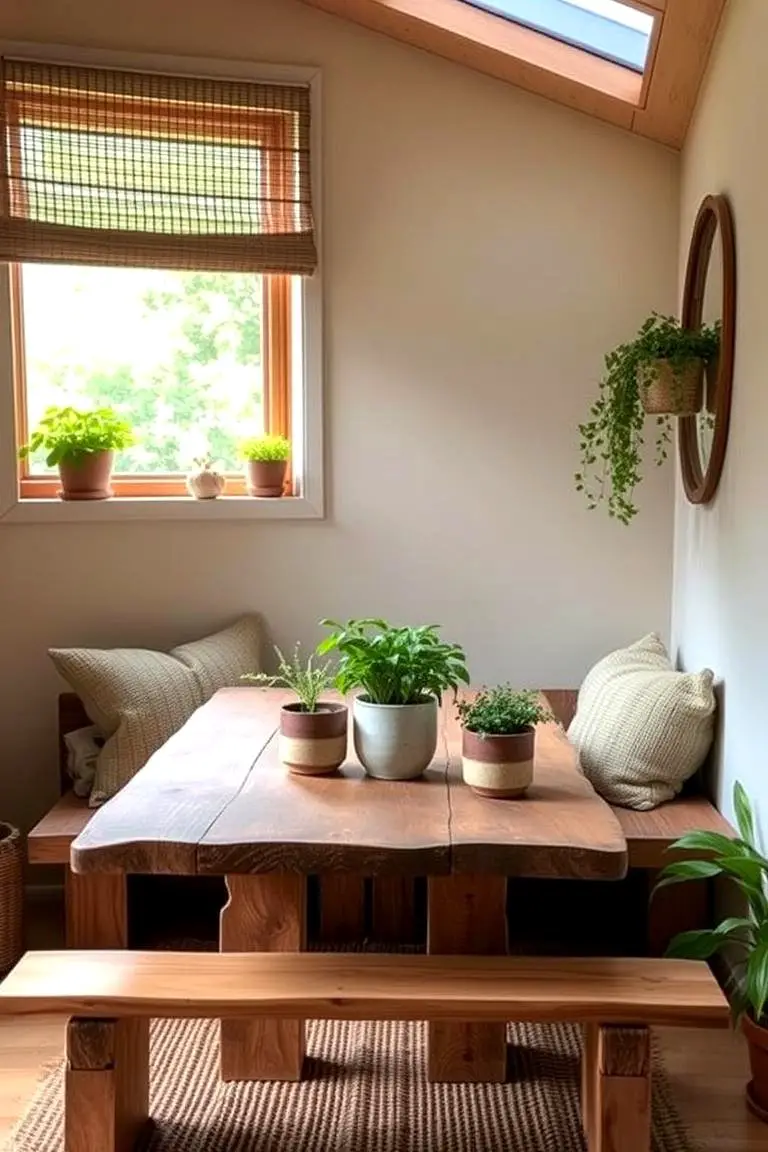 Eco-Friendly Breakfast Nook