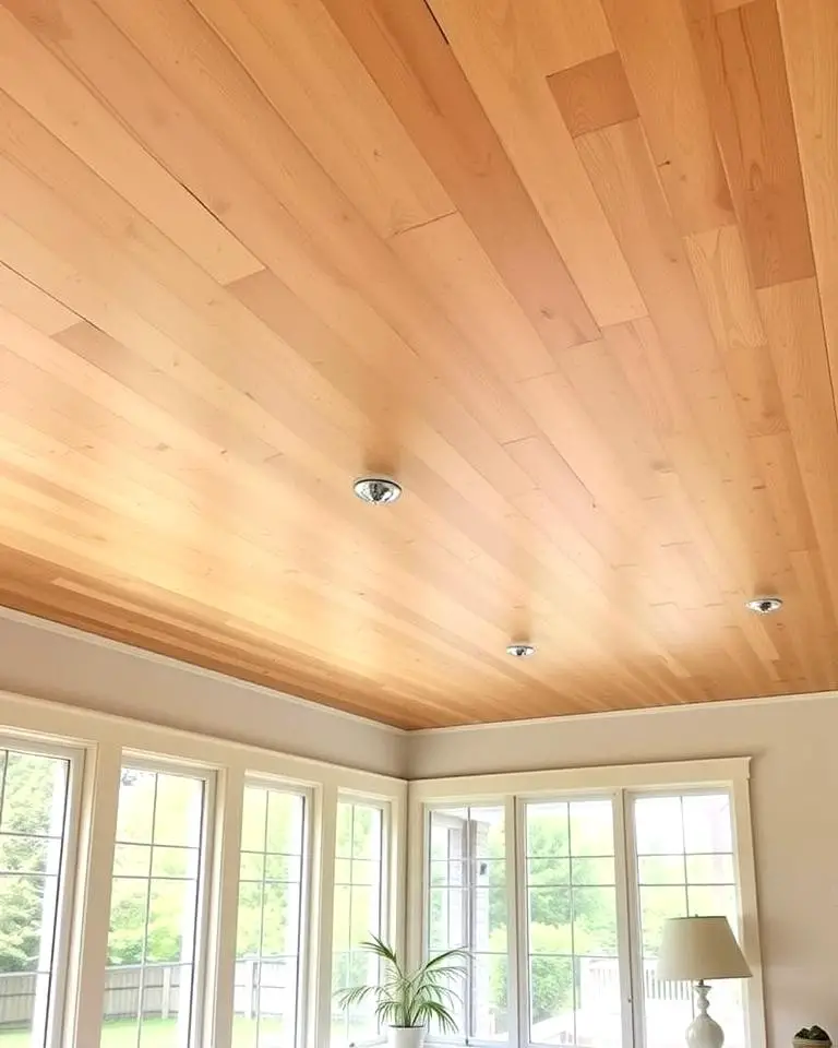 Plywood Ceiling