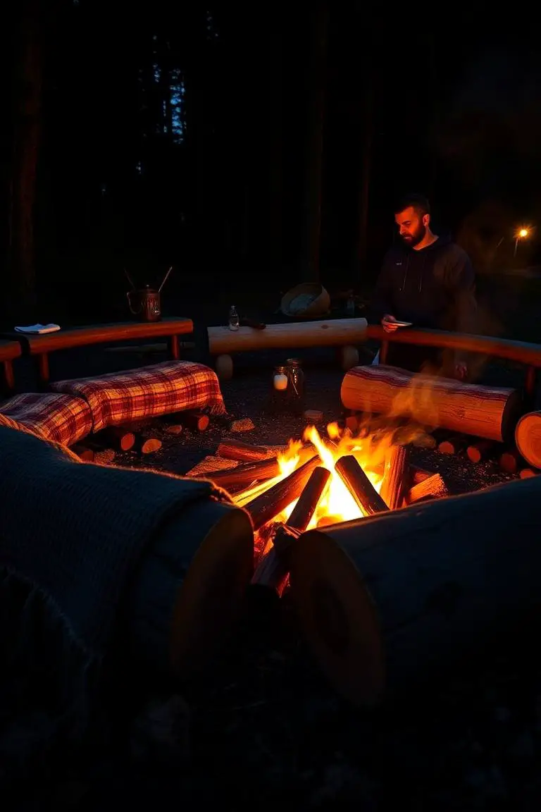 Bonfire and S’mores Graduation Party