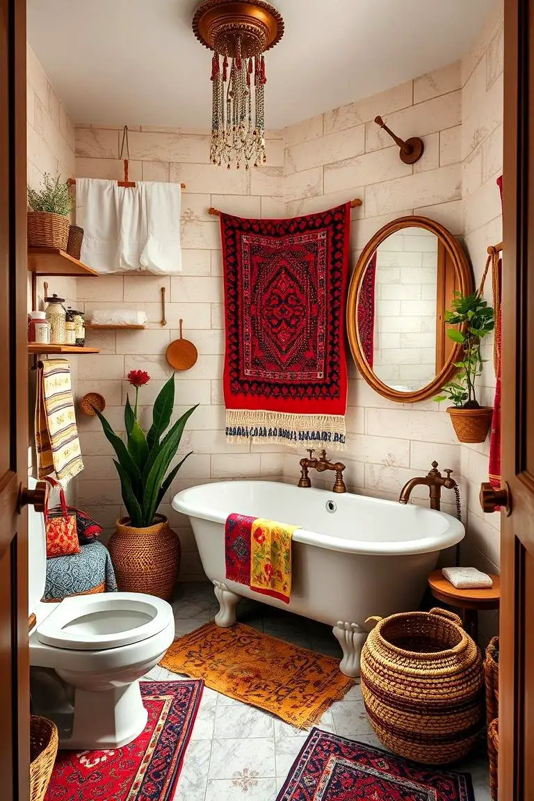 Bohemian Vibes Bathroom