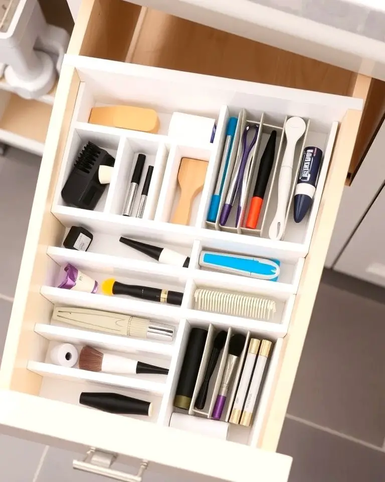 Tiered Drawer Inserts for Maximizing Space