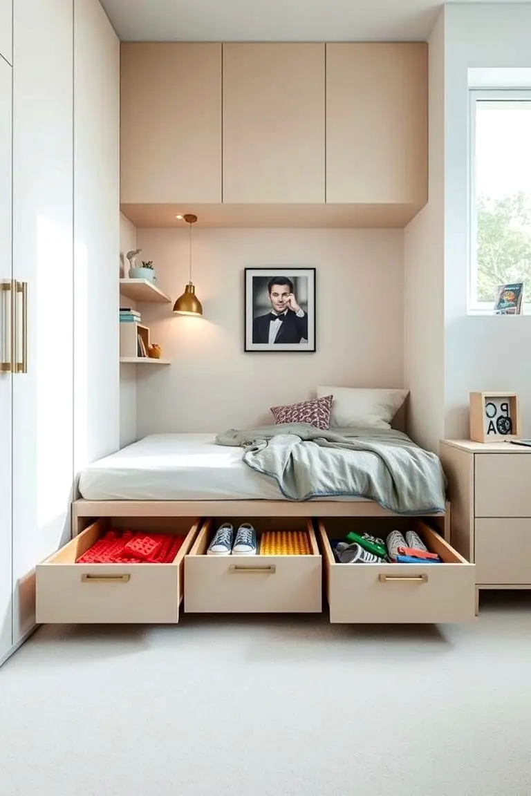 Under-bed Lego Drawers