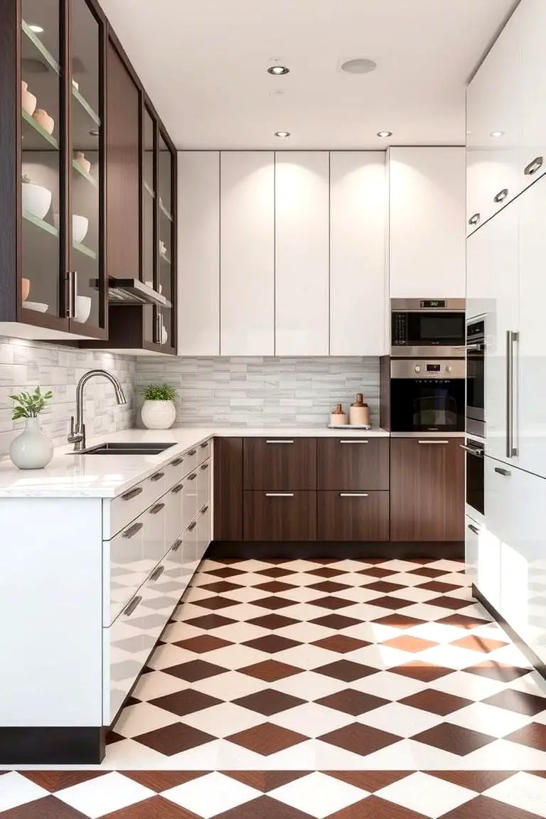 Stylish Checkered Elegance