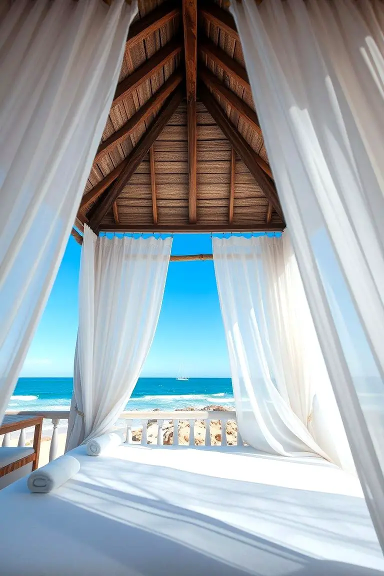 Coastal Canopy and Draped Fabrics