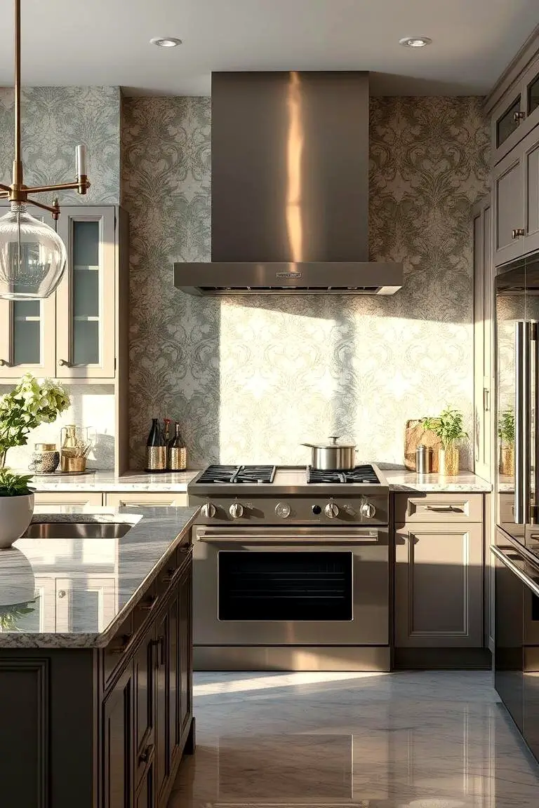 Elegant Metallic Finishes