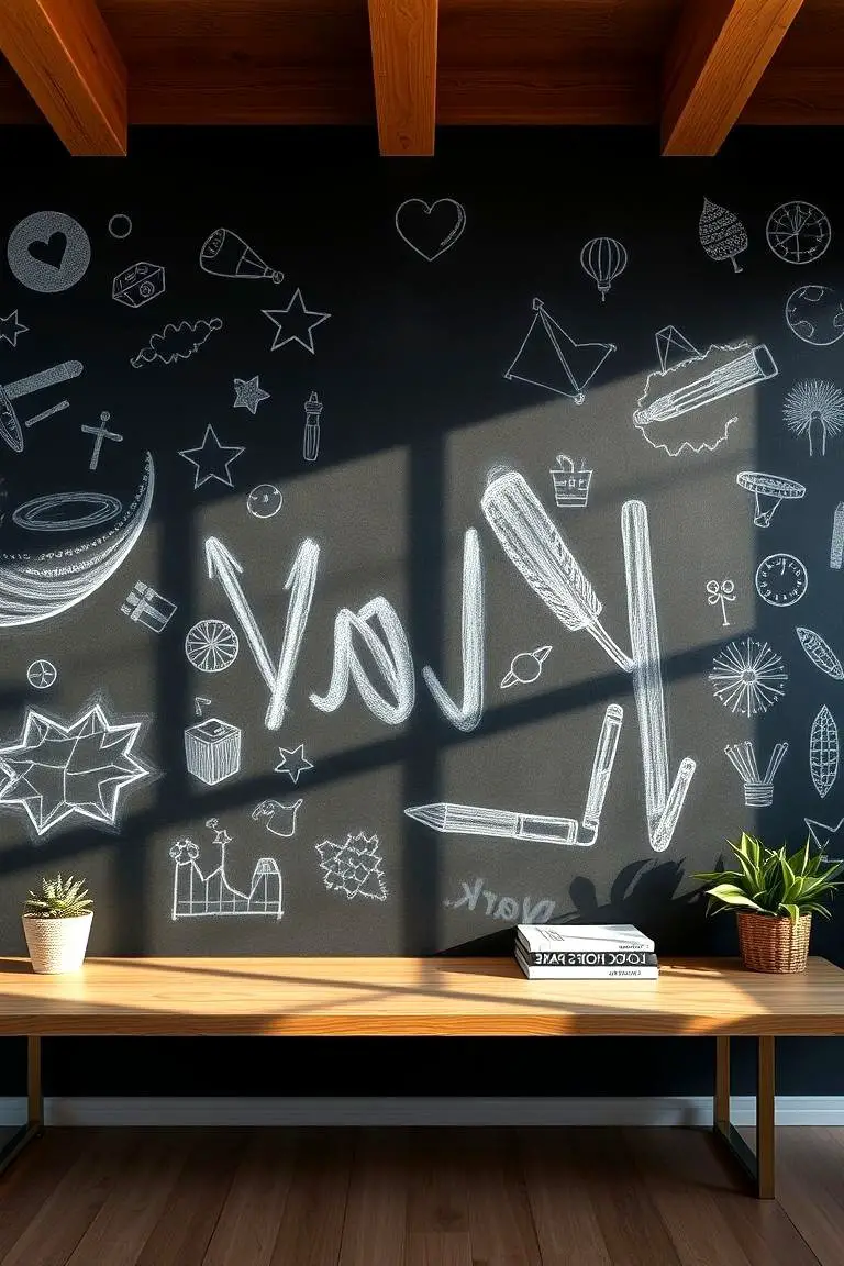 Study Interactive Blackboard Mural