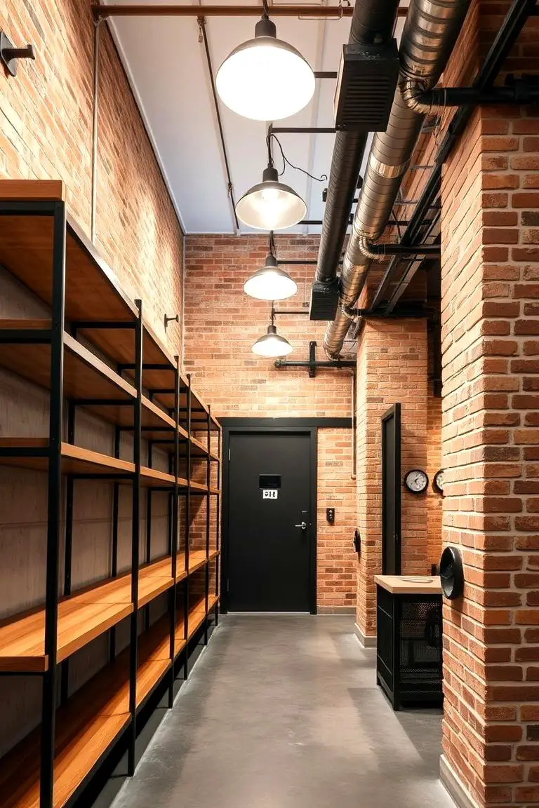 Industrial Chic Entrance