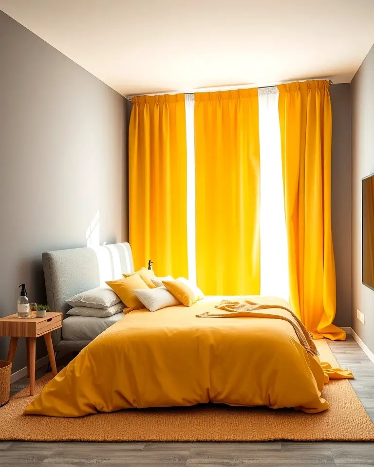 Sunshine-Inspired Curtains