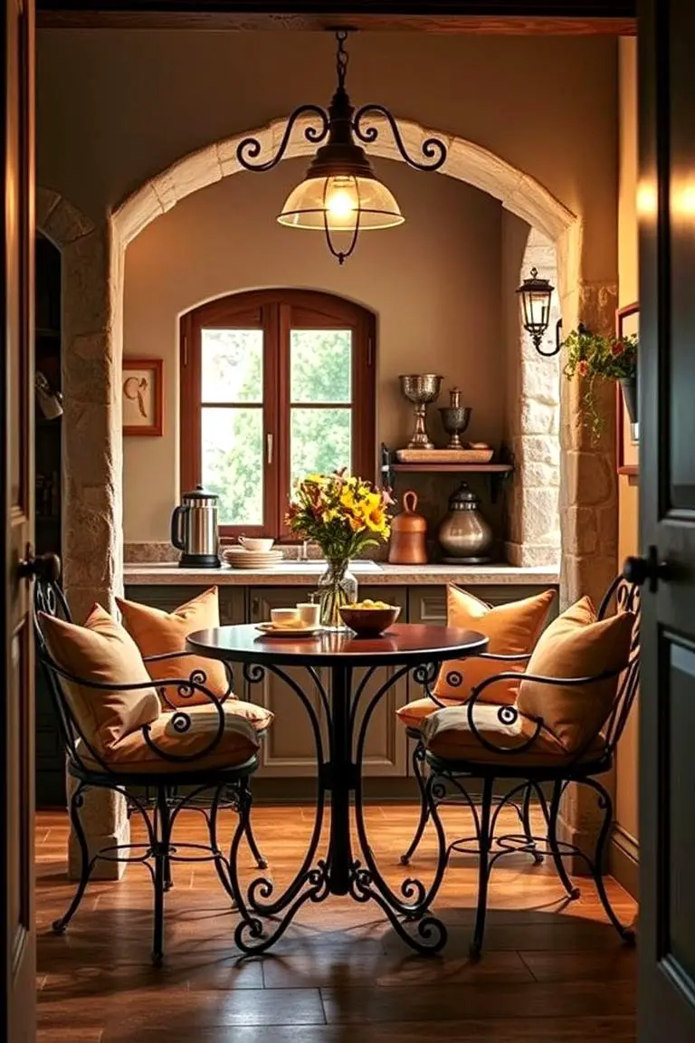 Elegant Bistro Seating