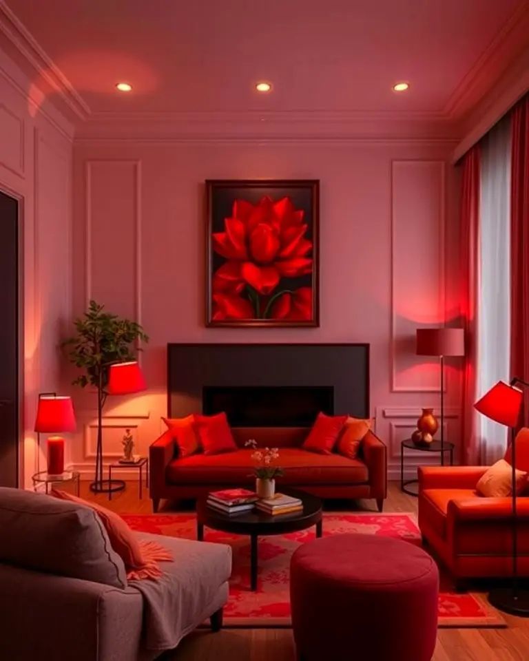 Red Area Lighting
