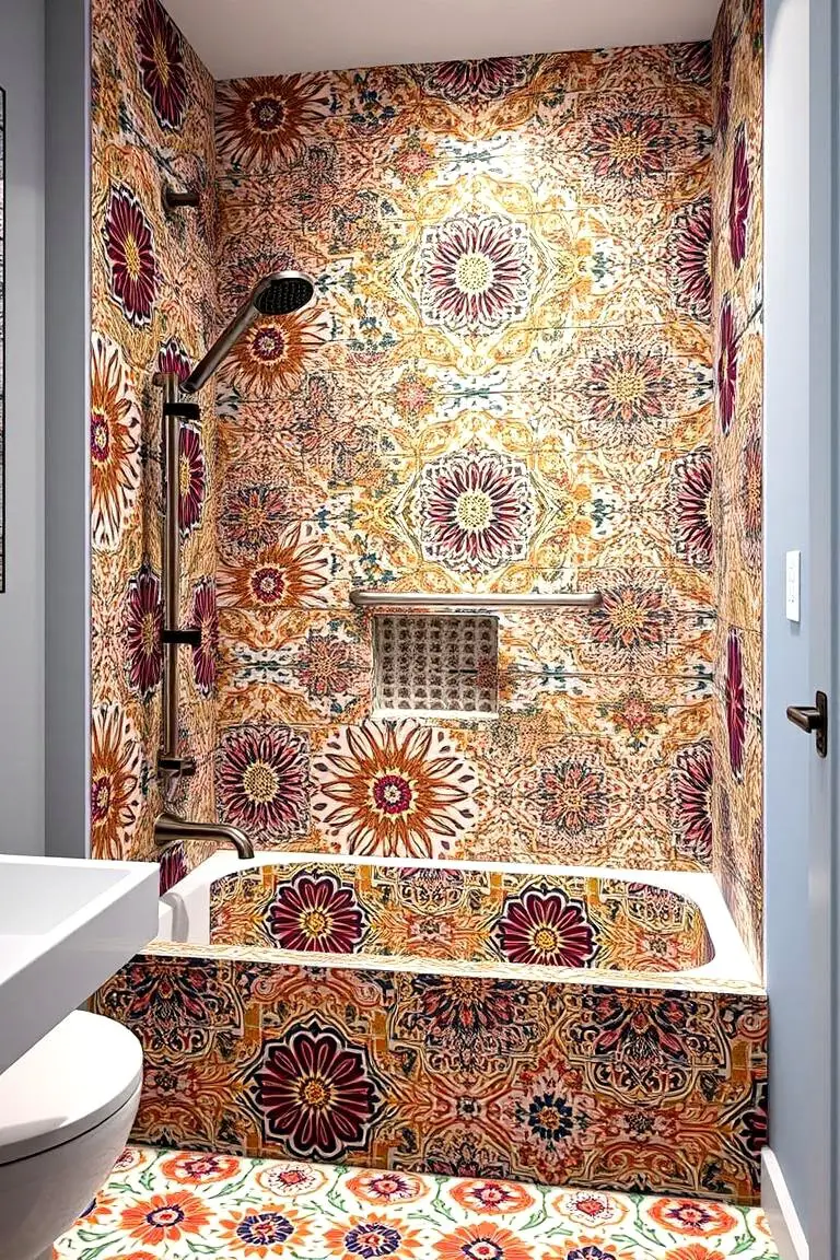 Vibrant Pattern Fusion