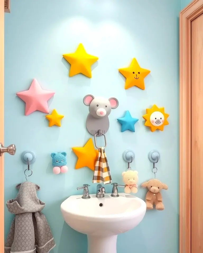 Wall Hooks with Character