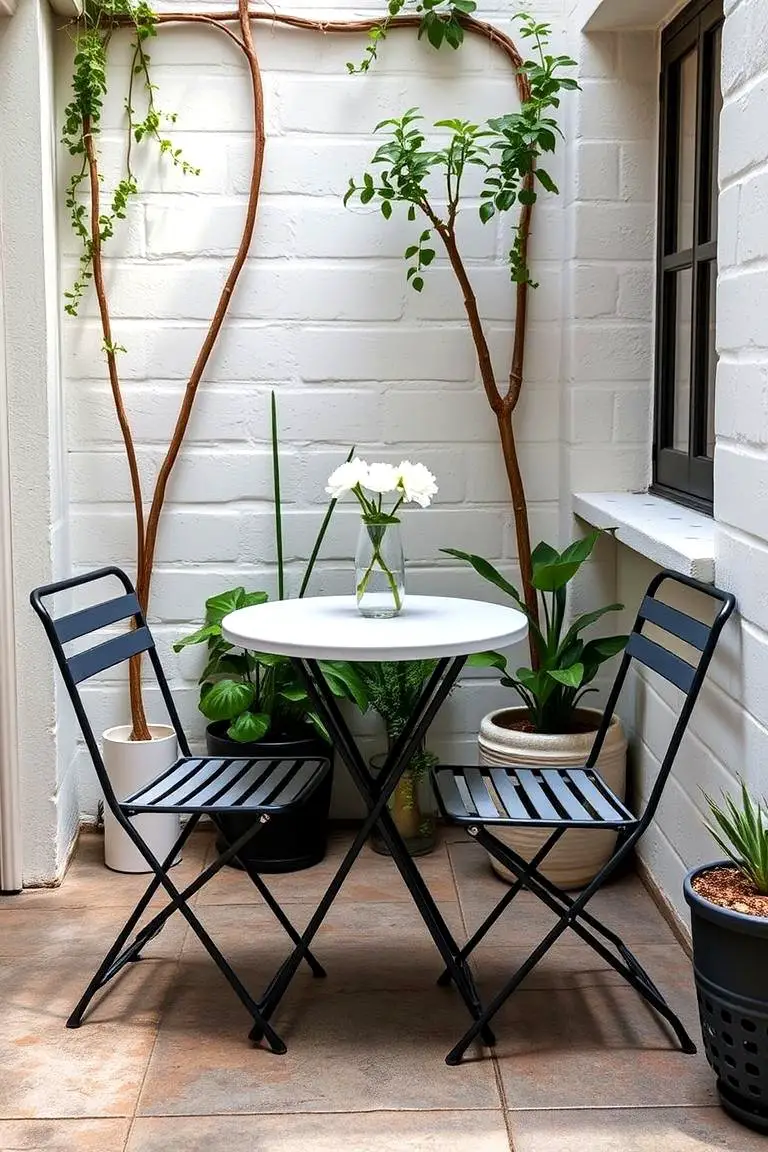 Compact Bistro Set
