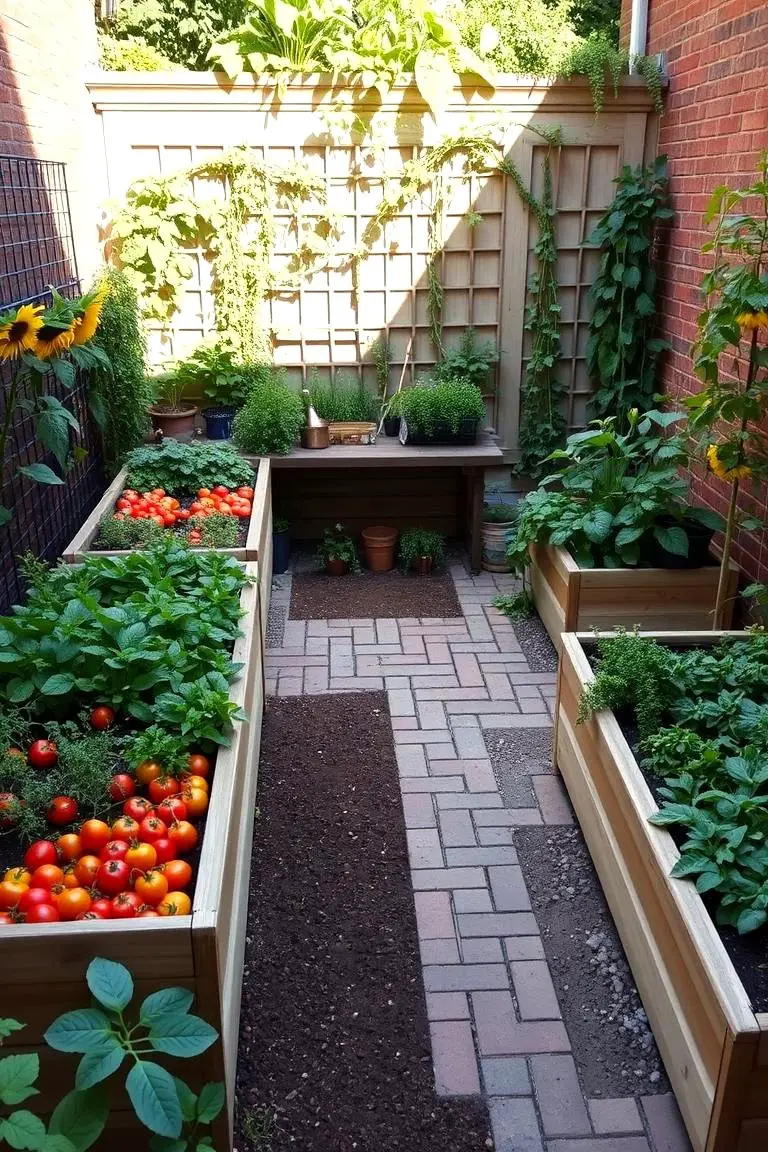 Vegetable Garden Courtyard