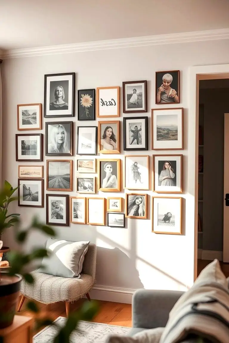 Creative Gallery Wall Display