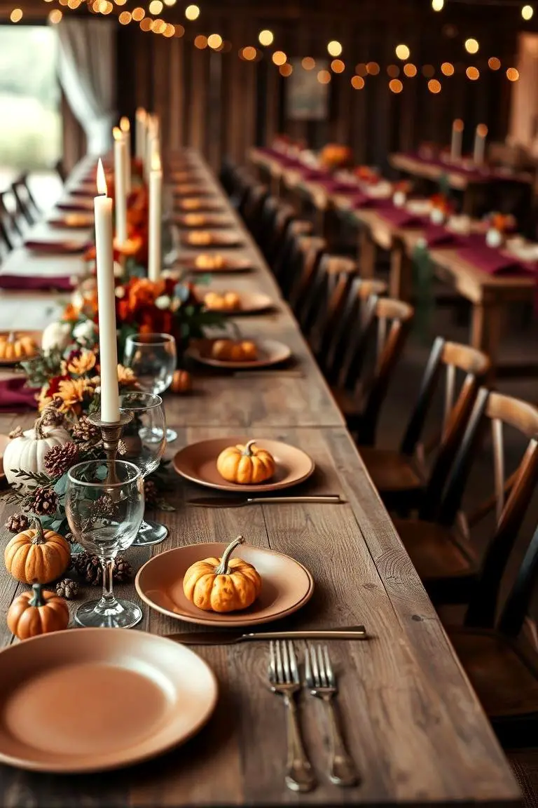 Harvest-Inspired Table Settings