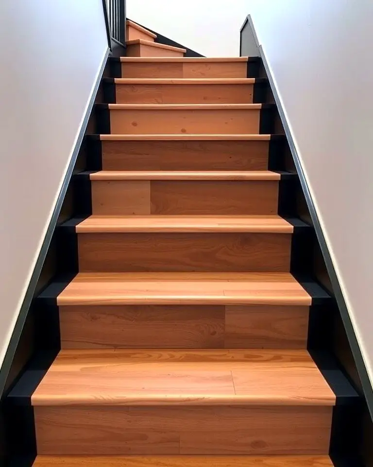 Dual-Tone Staircase Design