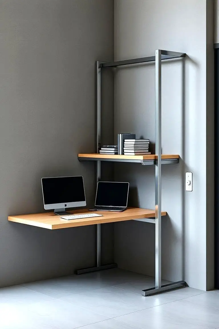 Innovative Fold-Out Shelf